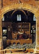 Antonello da Messina St Jerome in his Study France oil painting artist